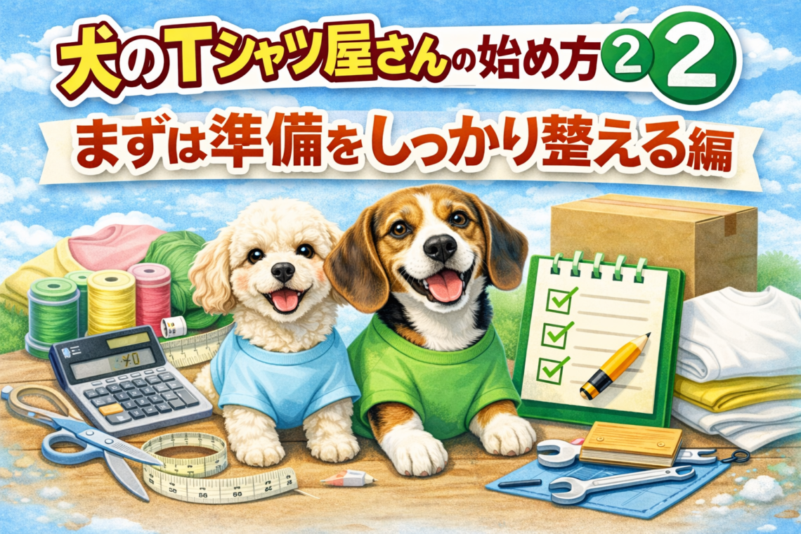 犬のTシャツ屋さん②