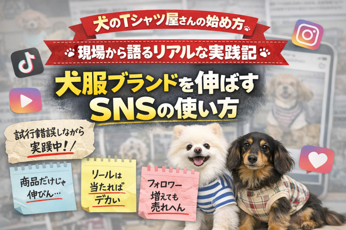 犬のTシャツ屋さんの始め方6